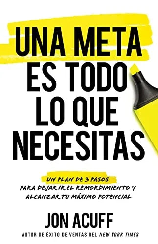 Portada del libro Meta Es Todo lo Que Necesitas de Jon Acuff, editorial Whitaker House
