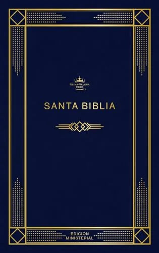 RVR 1960 Biblia Edición Ministerial, Negro Tapa Suave