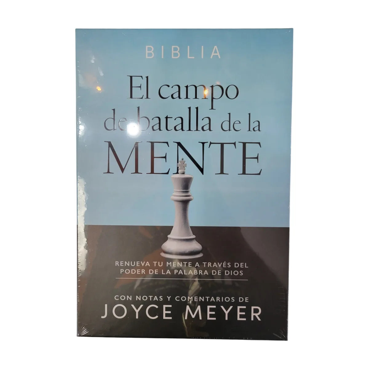 Biblia El Campo de Batalla de la Mente RVR1960 SentiPiel Azul Turquesa Claro - Joyce Meyer