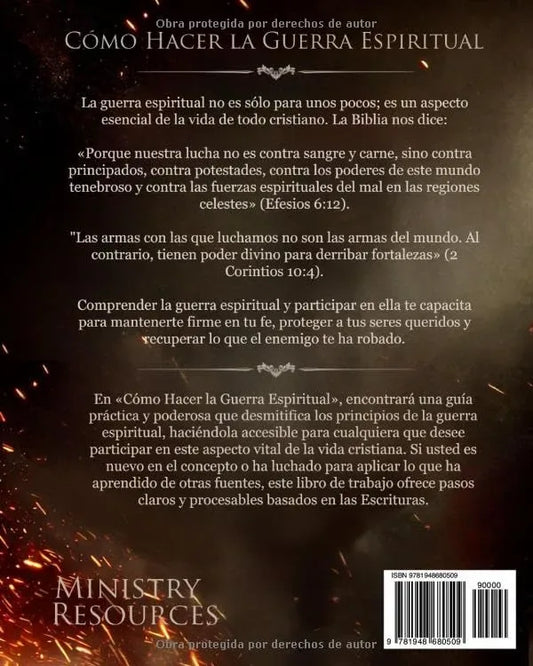 Portada del libro Enfrenta la guerra espiritual de Neil T. Anderson