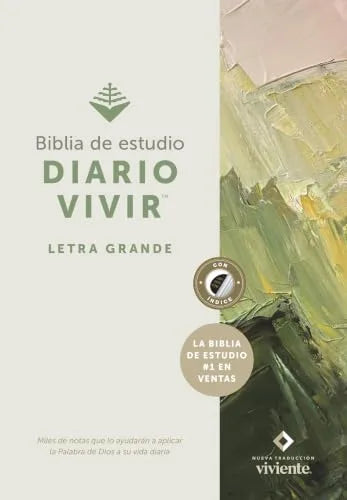 Biblia de Estudio Del Diario Vivir NTV, Letra Grande