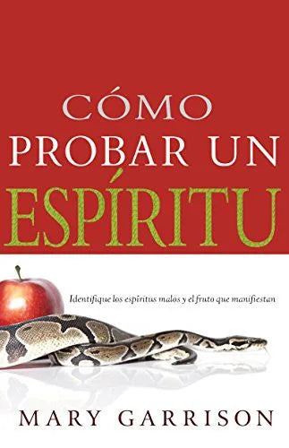 Portada de Cómo probar un espíritu, libro de Mary Garrison publicado por Whitaker House