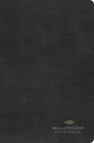 RVR 1960 Biblia Del Pescador: Edición Liderazgo, Negro Símil Piel
