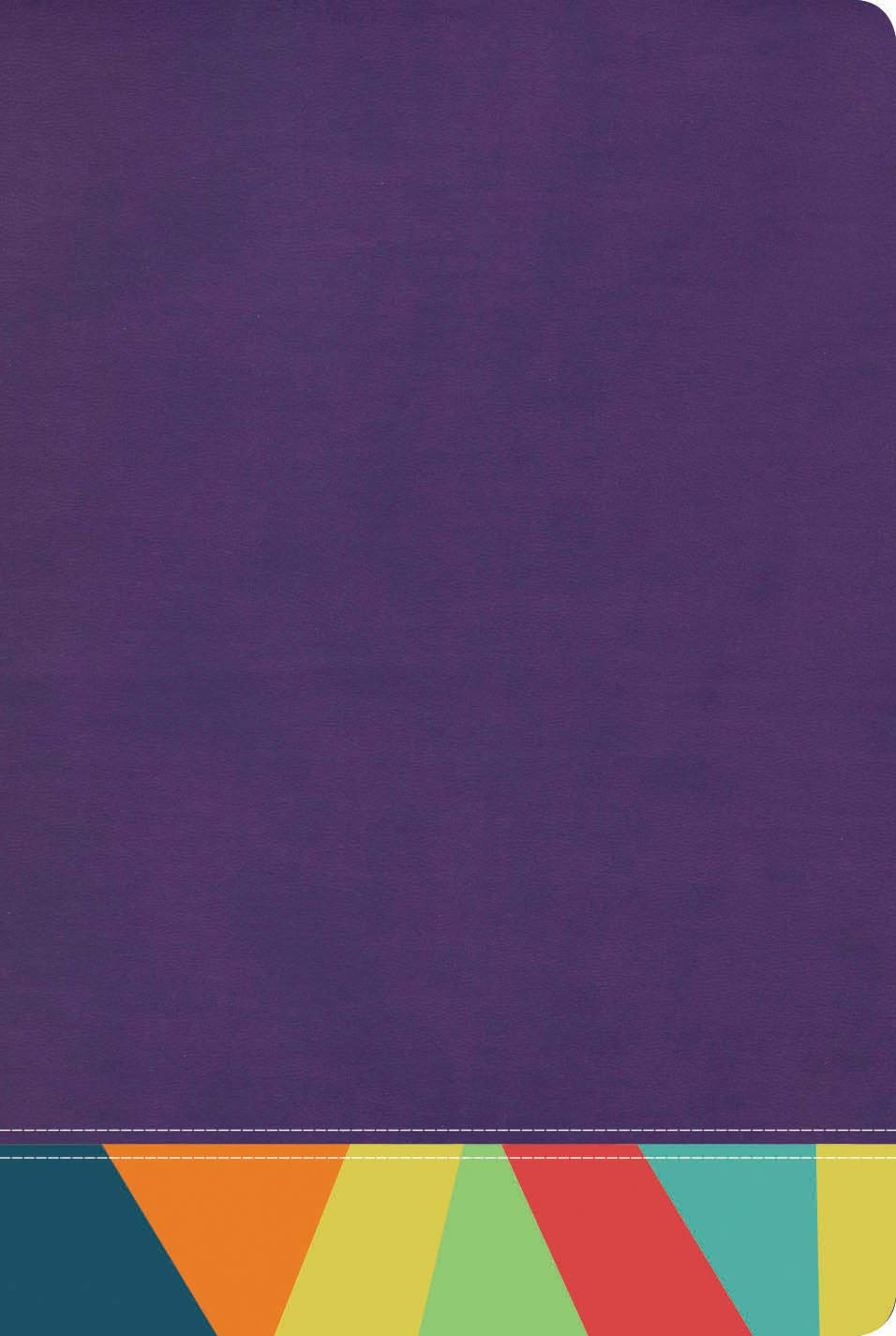 Biblia de Estudio Arcoíris, RVR60 morado/multicolor