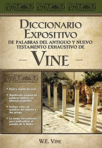 Portada del Diccionario expositivo Vine del Antiguo y del Nuevo Testamento