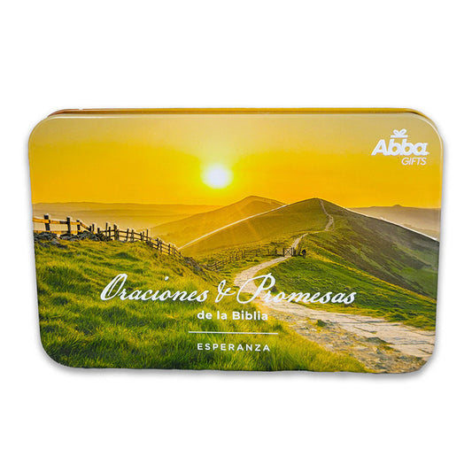 Caja de oraciones y promesas de la Biblia Esperanza