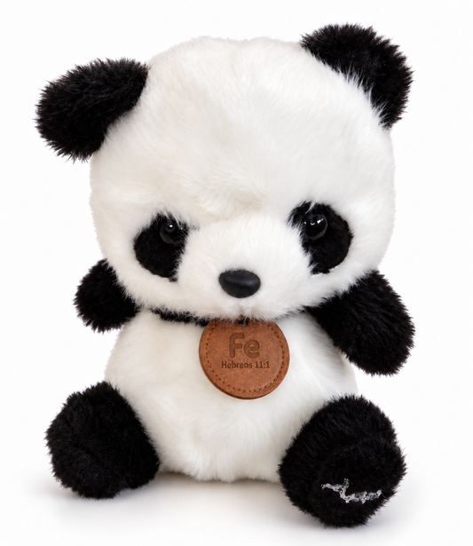 Panda Peluche con fragancia y texto bíblico