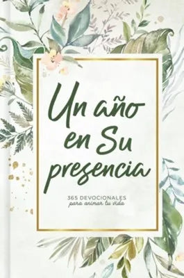 Portada del libro devocional Un Año en Su Presencia de B&H Español