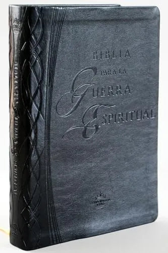 Biblia para la Guerra Espiritual - Negro con Índice