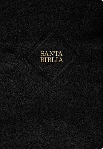 RVR 1960 Biblia Letra Súper Gigante, Edición 2023, Negro, Piel Fabricada, Con Índice