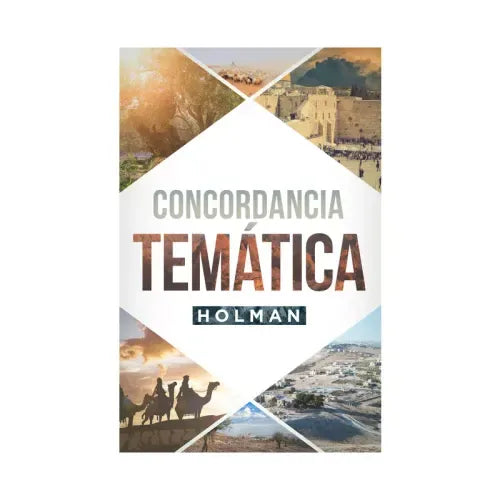 Portada de la Concordancia Temática Holman, tapa dura, edición en español